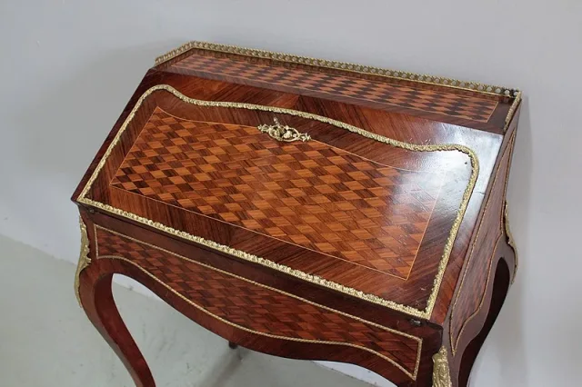 LOUIS XV STYLE BONHEUR DU JOUR DESK