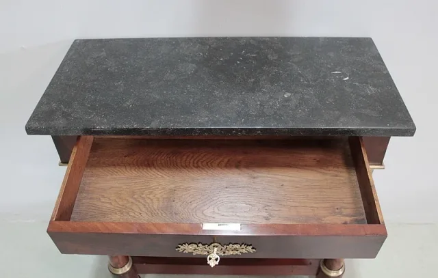 FRENCH EMPIRE PERIOD CONSOLE TABLE