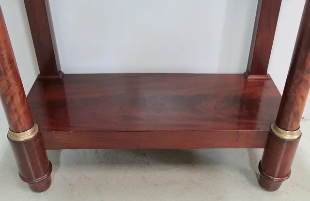 FRENCH EMPIRE PERIOD CONSOLE TABLE