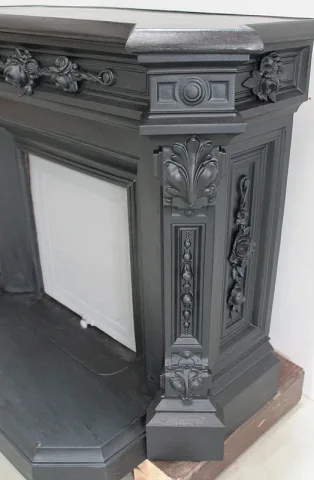 Cheminée en Fonte & Fer  1920