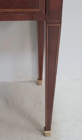 Table-Chiffonnière Louis XVI en Marqueterie XIXe