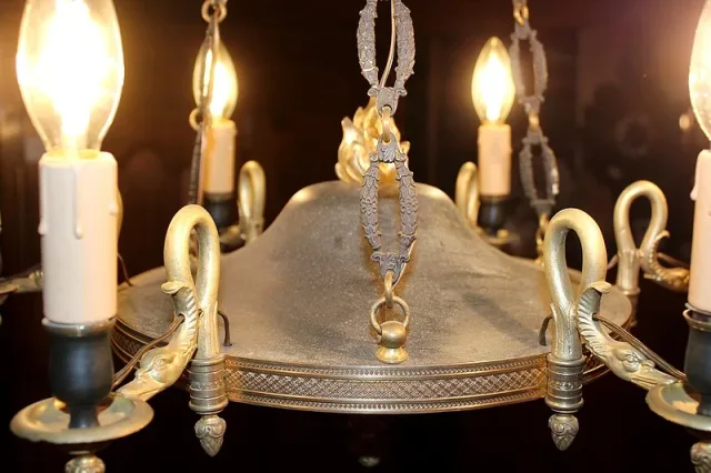 Lustre Empire/Restauration   XIXe