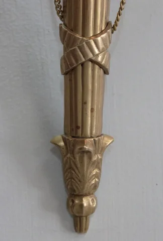 COPPIA DI LUCI DA PARETE IN STILE LOUIS XVI