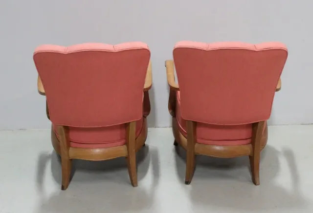 Paire de fauteuils Bridge 1940
