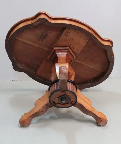 FRANCÉS RESTAURACIÓN PERÍODO PEDESTAL TABLA