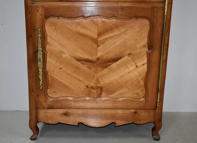 Cabinet Louis XV en Merisier XIXe