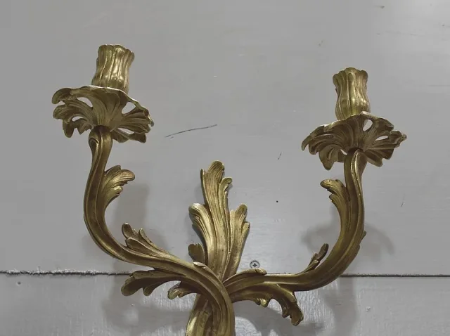 Paire d'Appliques en Bronze XIXe