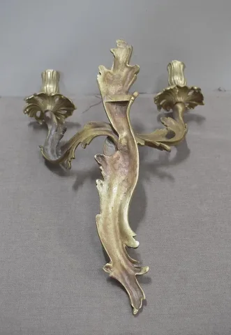Paire d'Appliques en Bronze XIXe
