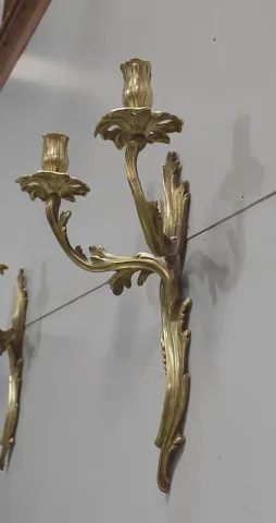Paire d'Appliques en Bronze XIXe