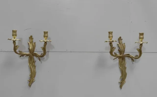 Paire d'Appliques en Bronze XIXe