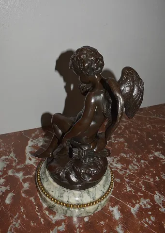 Bronze d'après E.M. FALCONNET   XIXe