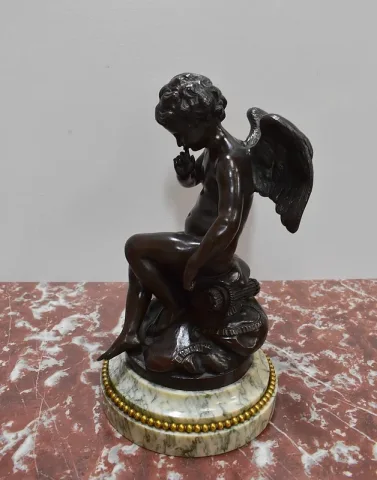 Bronze d'après E.M. FALCONNET   XIXe