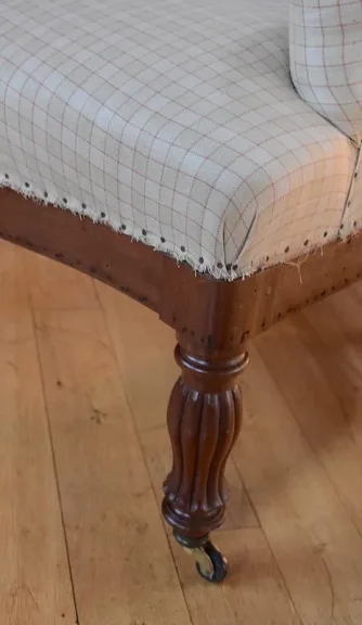 NAPOLEON III PERIOD ARMCHAIR