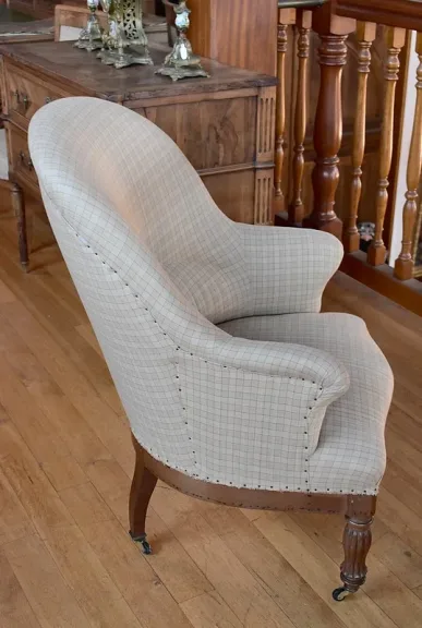 NAPOLEON III PERIOD ARMCHAIR