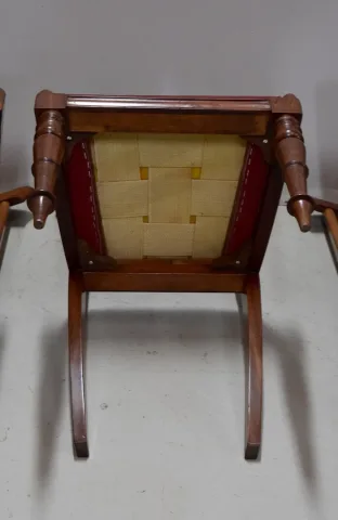 Suite de 6 chaises victoriennes – XIXème