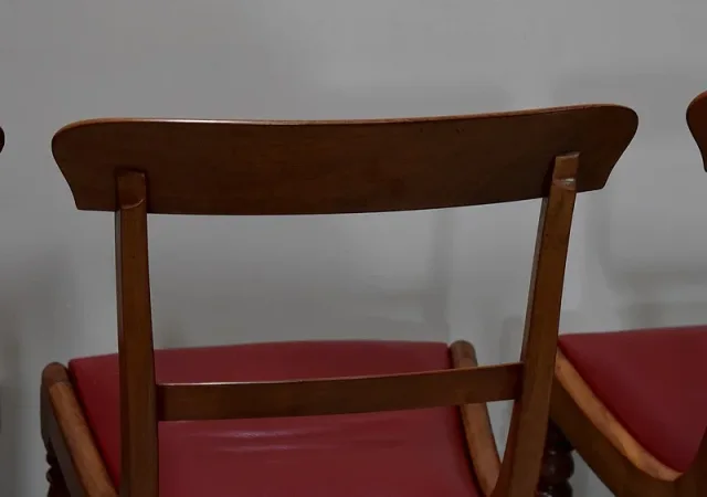 Suite de 6 chaises victoriennes – XIXème