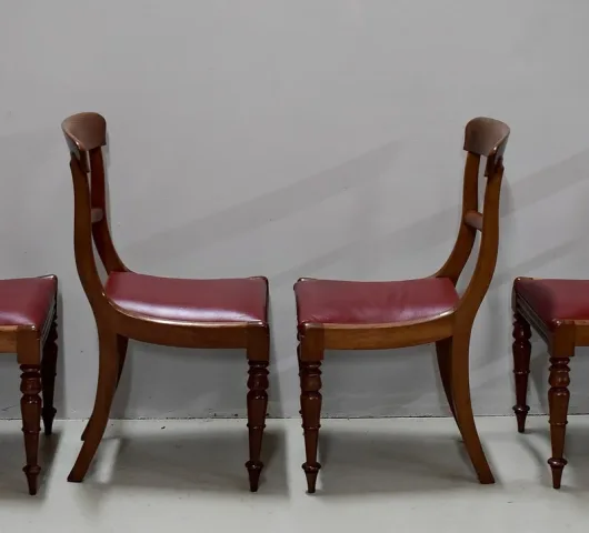 Suite de 6 chaises victoriennes – XIXème