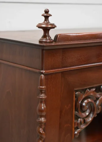 MAHOGANY  DISPLAY CABINET
