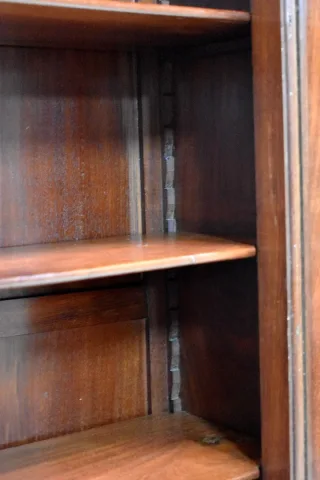 MAHOGANY  DISPLAY CABINET