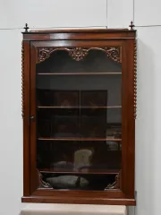 Vitrine murale Acajou – XIXème