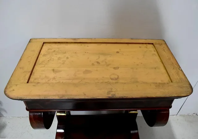 FRENCH RESTAURATION PERIOD CONSOLE TABLE