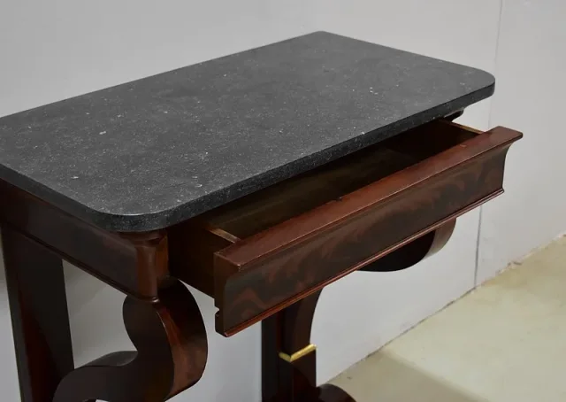 FRENCH RESTAURATION PERIOD CONSOLE TABLE