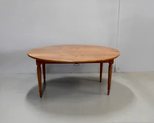 OVAL EXTENDING TABLE