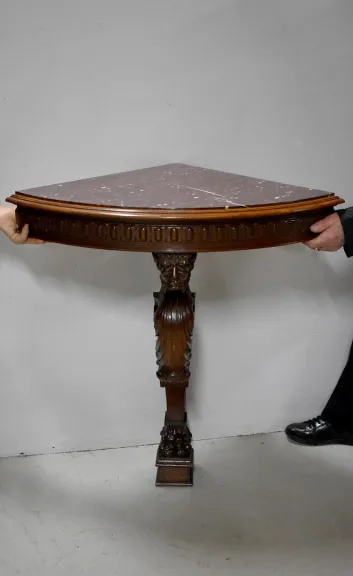 Petite console d’angle – XXème