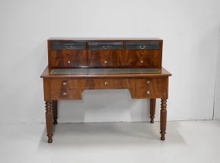 Louis Philippe desk with step - XIX