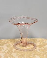 Art Nouveau vase in glass - XXth