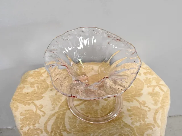 Art Nouveau vase in glass - XXth