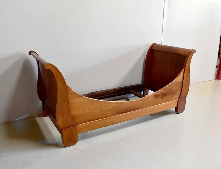 Rare little Louis Philippe bed - 19th century