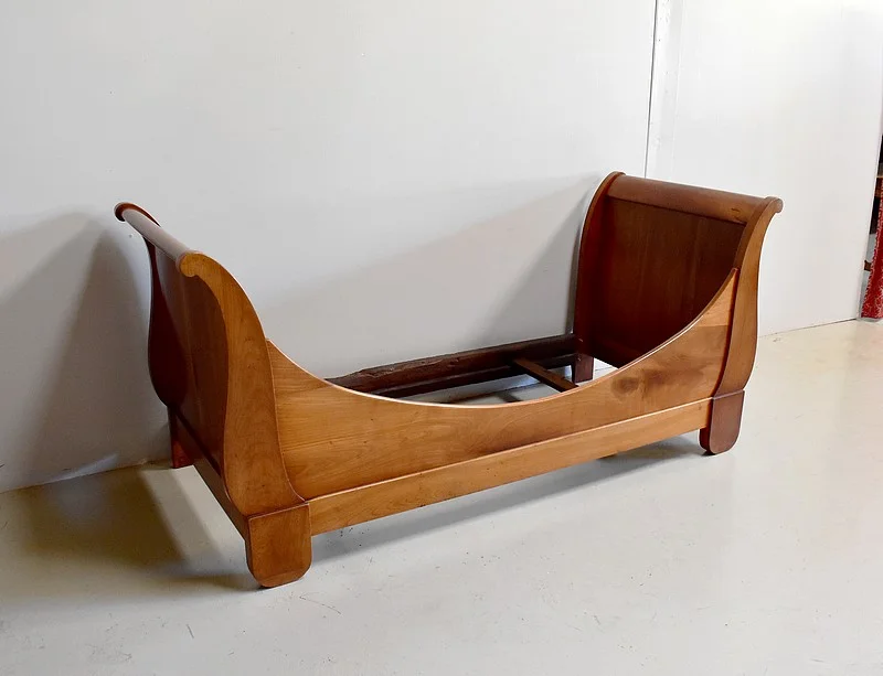 Rare little Louis Philippe bed - 19th century