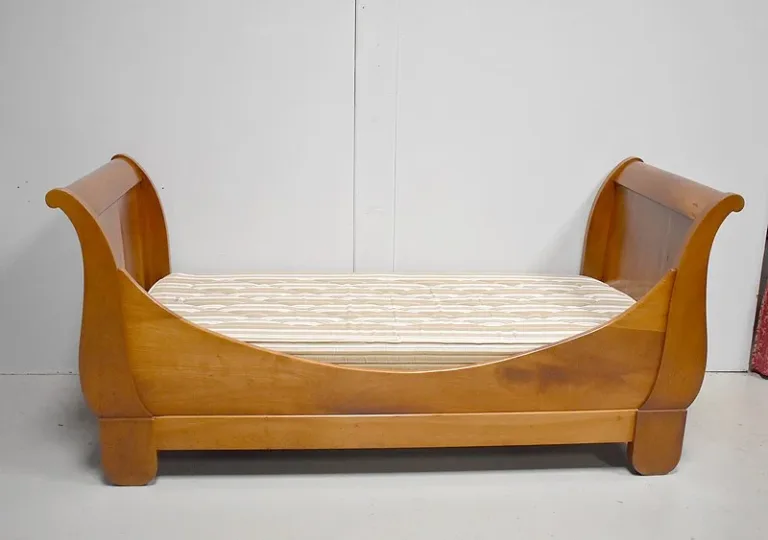Rare little Louis Philippe bed - 19th century