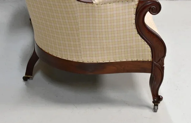 Napoléon III wing sofa - 19th century