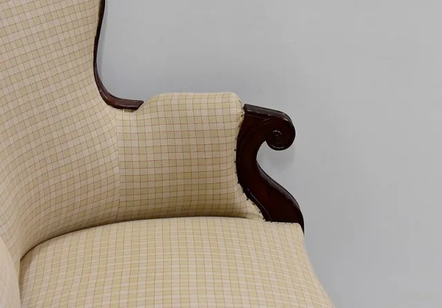 Napoléon III wing sofa - 19th century