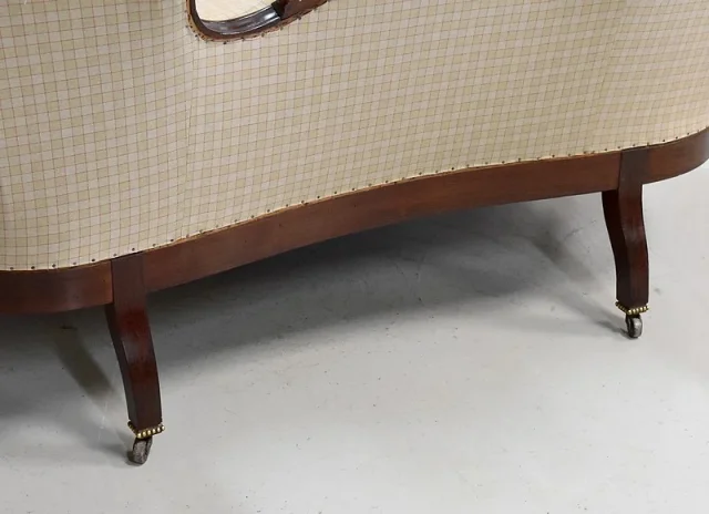 Napoléon III wing sofa - 19th century