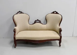 Napoléon III wing sofa - 19th century