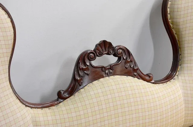 Napoléon III wing sofa - 19th century