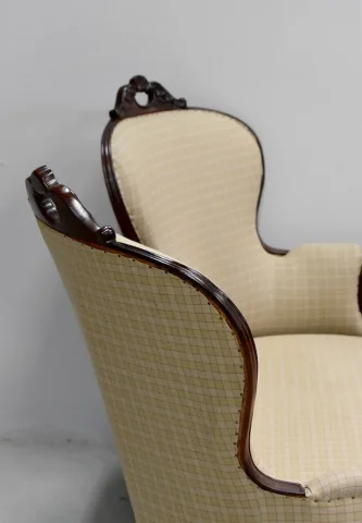 Napoléon III wing sofa - 19th century