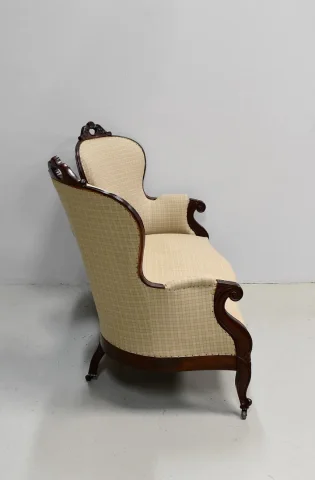 Napoléon III wing sofa - 19th century