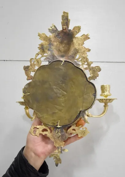 Paire d’appliques Louis XIV en Bronze – XIXème