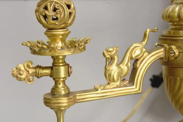 Important pair of bronze sconces - Napoleon III