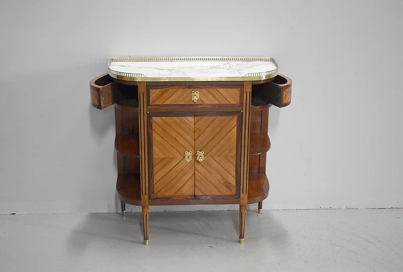 Small serving Louis XVI furniture between - two - nineteenth