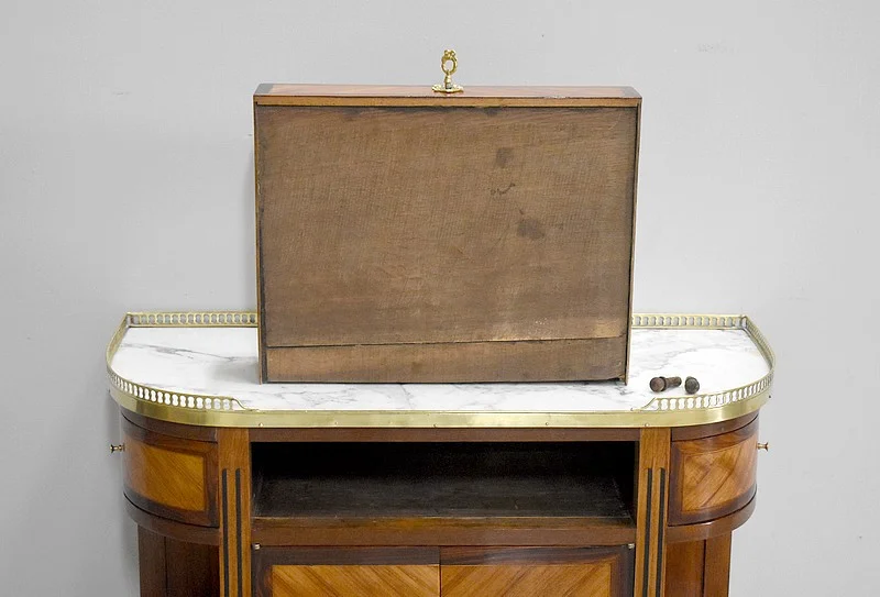 Small serving Louis XVI furniture between - two - nineteenth