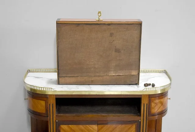 Small serving Louis XVI furniture between - two - nineteenth