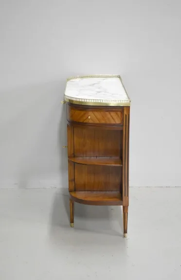 Petit meuble desserte Louis XVI d’entre-deux – XIXème