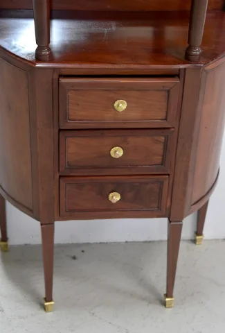 Small piece of furniture between half-moon - XVIII