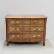 Commode Louis XV à double arbalètes – XVIIIème