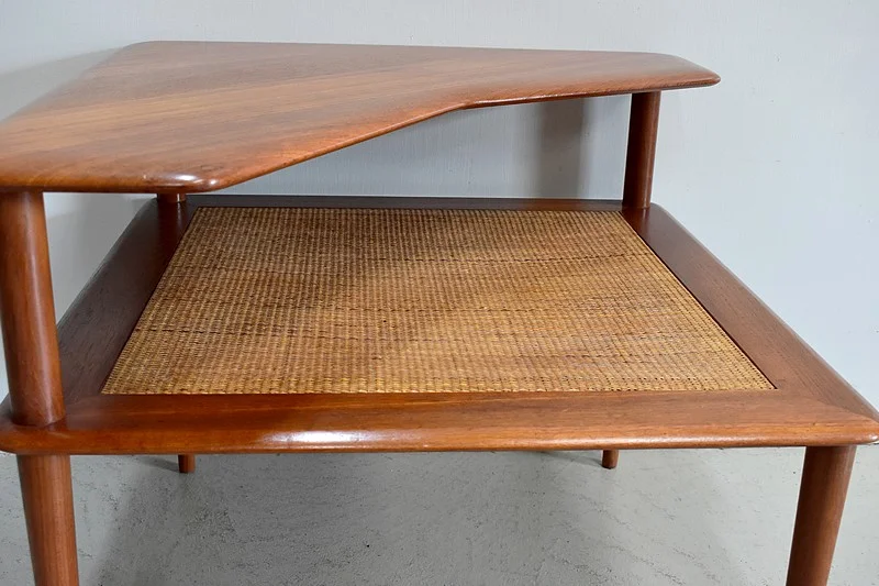 Coffee table "Minerva" Danish signed France and Son - twentieth